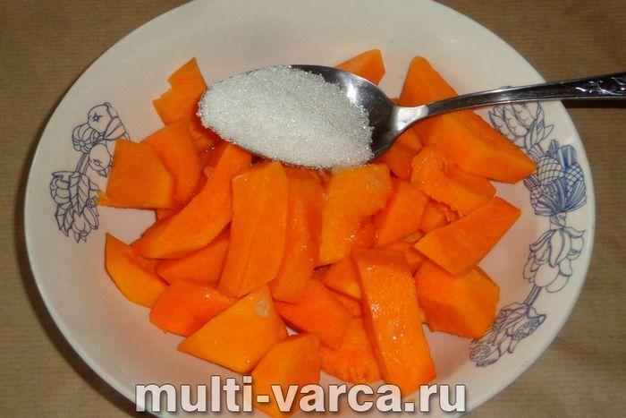 Гарбуз із лимоном у мультиварці