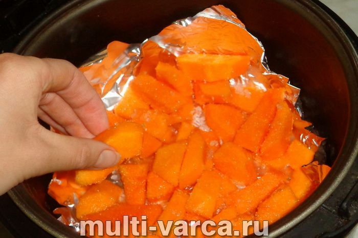 Гарбуз із лимоном у мультиварці
