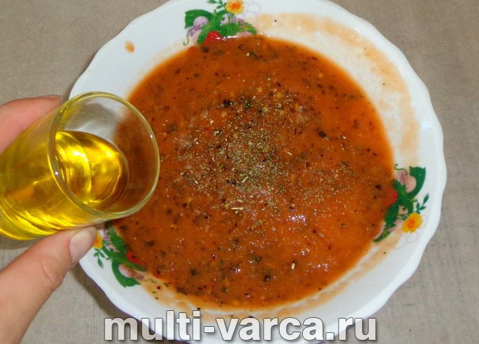 Гаспачо в мультиварці