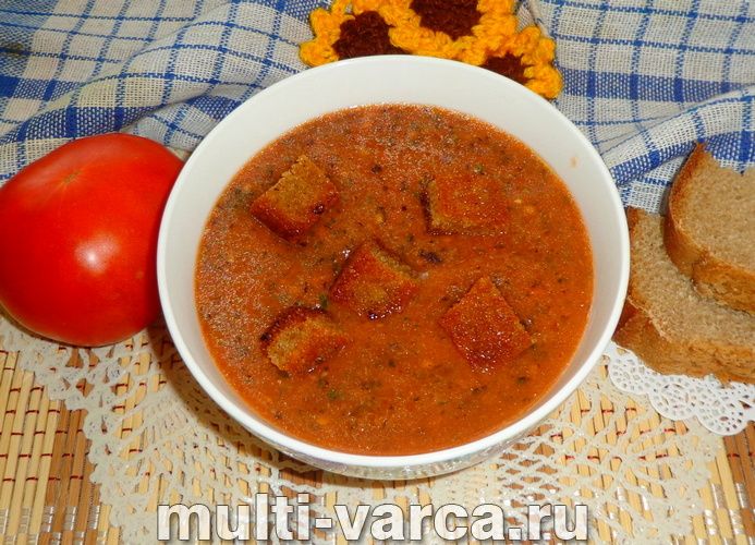 Гаспачо в мультиварці