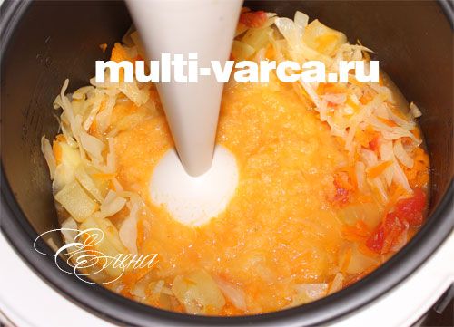 Готуємо овочеву ікру в мультиварці
