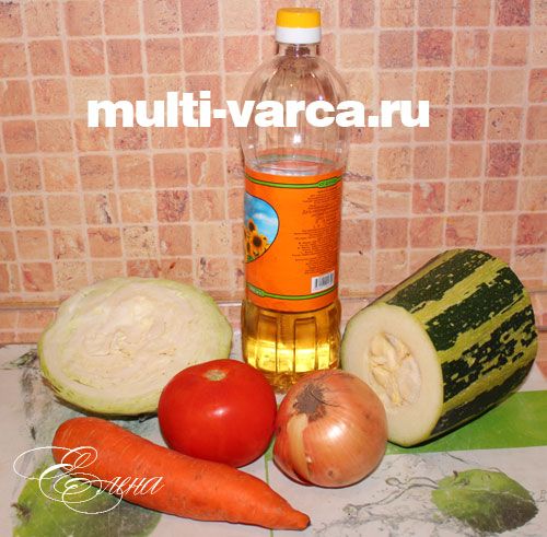 Готуємо овочеву ікру в мультиварці