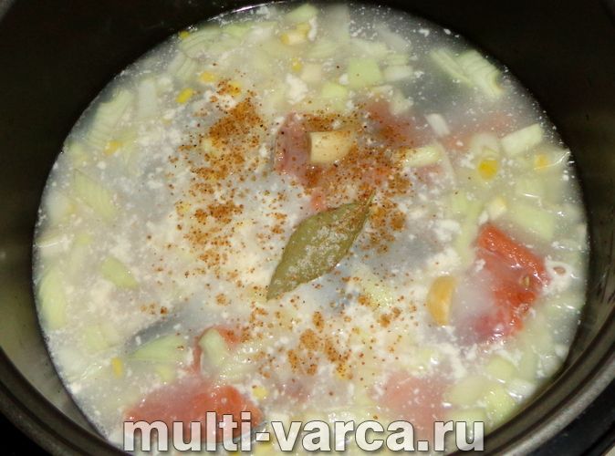 Гречка з рибою в мультиварці