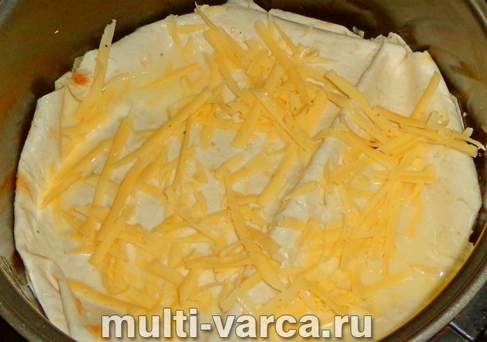 Хачапурі з лаваша в мультиварці