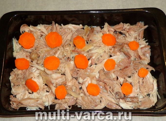 Холодець із курячих лапок у мультиварці