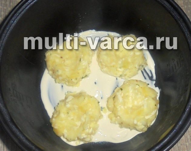 Картопляні гнізда з фаршем