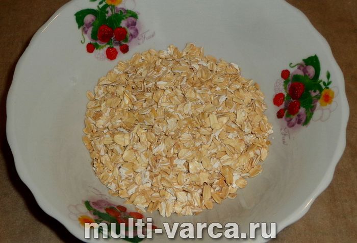 Каша з бананами в мультиварці