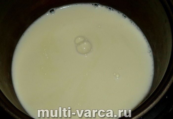 Каша з бананами в мультиварці