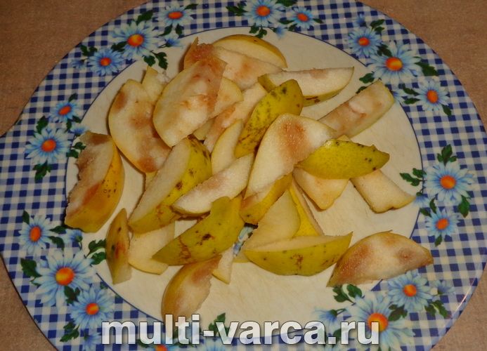 Компот із груш і аґрусу на зиму