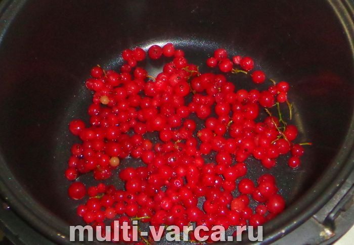 Компот зі смородини в мультиварці