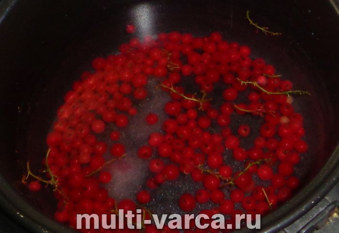 Компот зі смородини в мультиварці