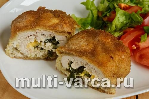 Котлети по-київськи в мультиварці