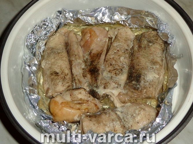 Кролик на пару в мультиварці