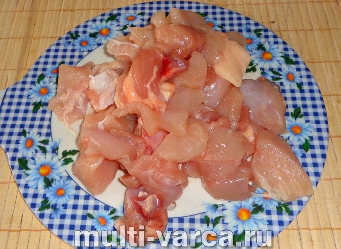 Лагман із куркою в мультиварці