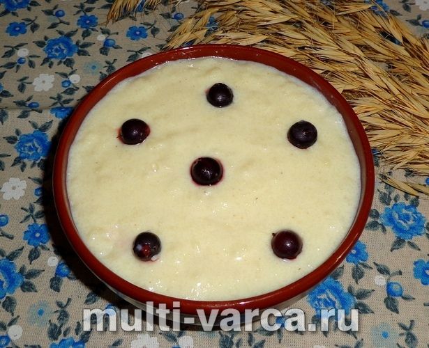 Манна каша в мультиварці на молоці