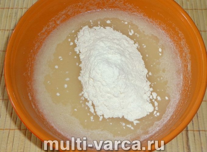 Манник без яєць у мультиварці