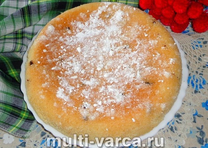 Манник без яєць у мультиварці