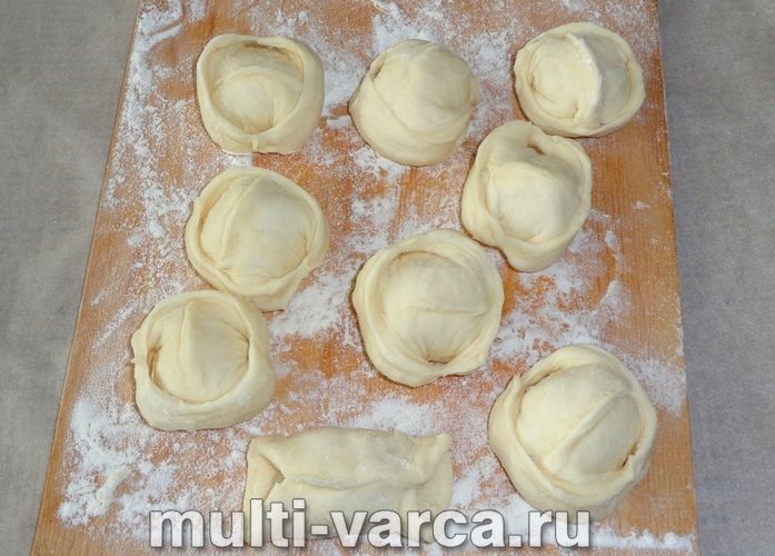 Манти з куркою в мультиварці