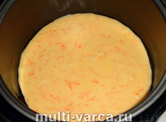 Морквяний торт у мультиварці