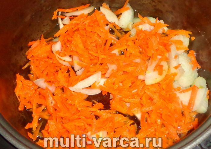 Нут із куркою в мультиварці