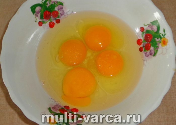 Омлет на воді в мультиварці
