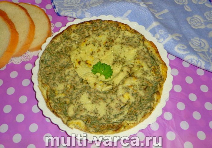 Омлет на воді в мультиварці