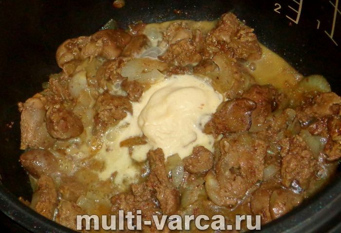 Паста з курячою печінкою