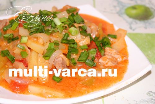 Перкельт у мультиварці