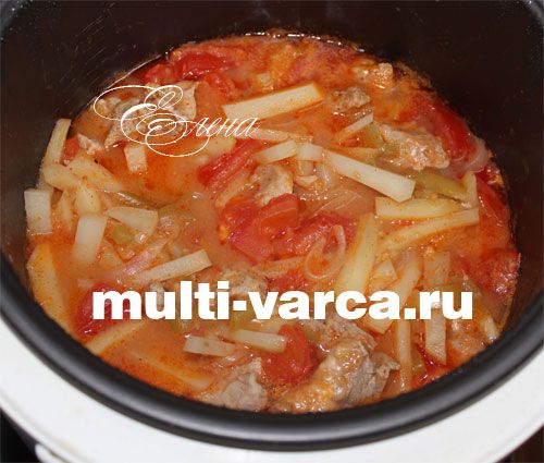 Перкельт у мультиварці
