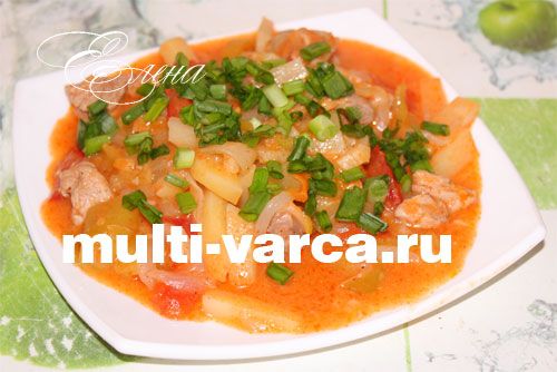 Перкельт у мультиварці