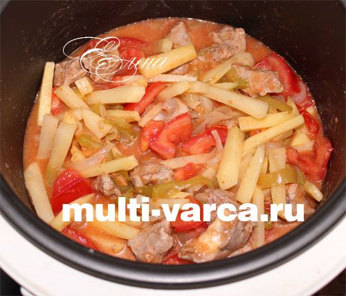 Перкельт у мультиварці