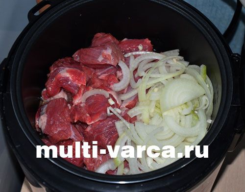 Пікантна яловичина в мультиварці