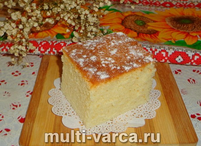 Пиріг &laquo;12 ложок&raquo; у мультиварці