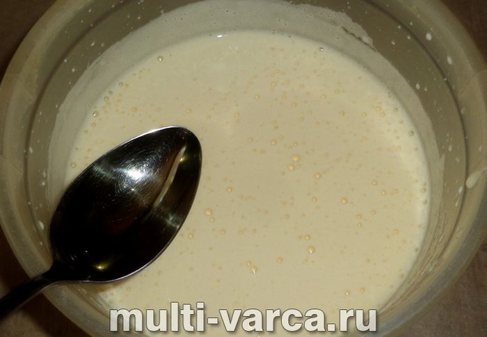 Пиріг &laquo;12 ложок&raquo; у мультиварці