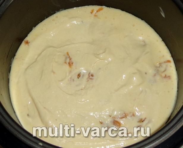 Пиріг із капустою в мультиварці
