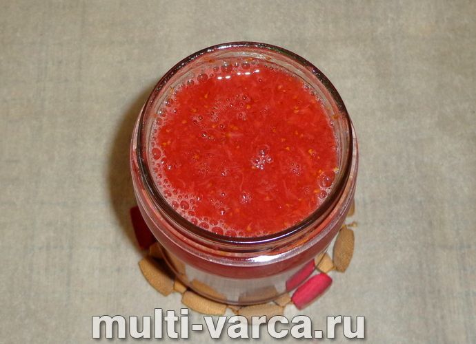 Полуничний сироп на зиму