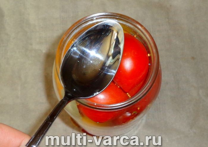 Помідори з гірчицею на зиму