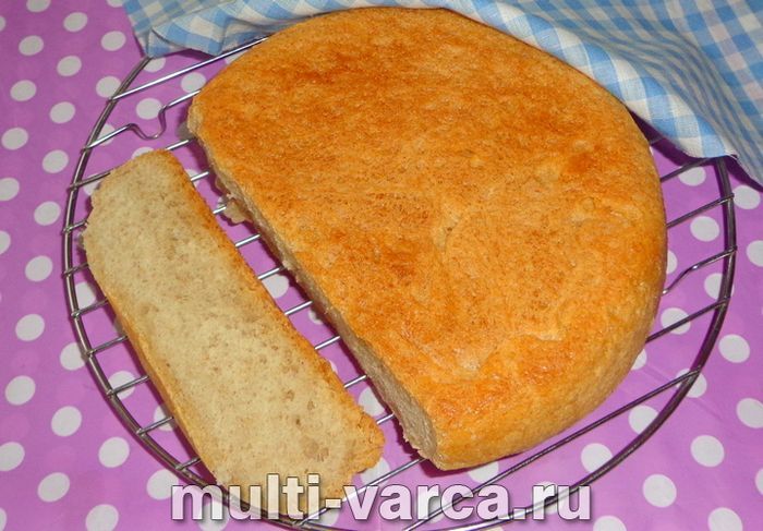 Пшенично-житній хліб у мультиварці