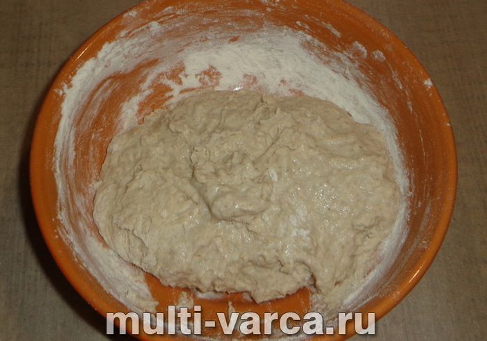 Пшенично-житній хліб у мультиварці