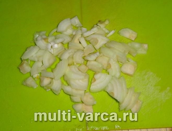 Рис із кабачками в мультиварці