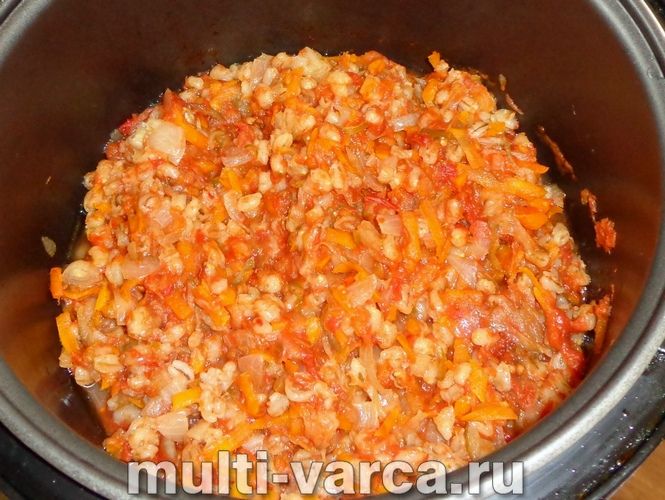 Розсольник із перловкою на зиму в мультиварці