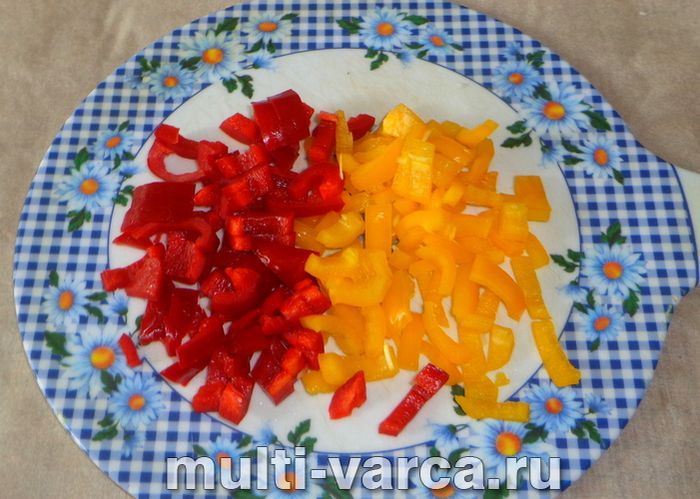 Салат з рисом на зиму в мультиварці