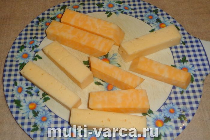 Сирні палички в мультиварці