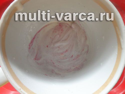 Смачне смородинове суфле без сиру для дітей