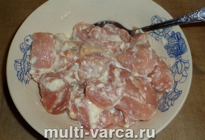 Соковита і м'яка індичка шматочками
