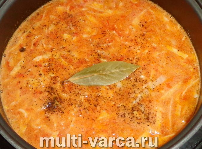 Солянка зі свинини в мультиварці