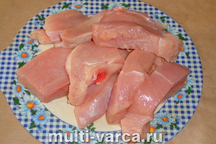 Стейк індички на електрогрилі