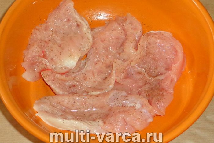 Стейк індички на електрогрилі