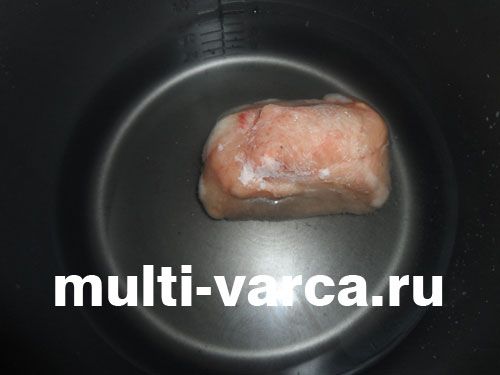 Суп із ревеню з яйцем у мультиварці