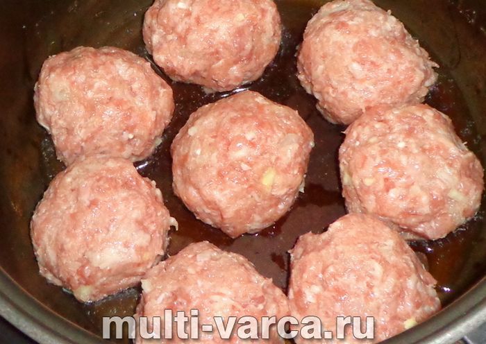 Тефтелі з індички в мультиварці